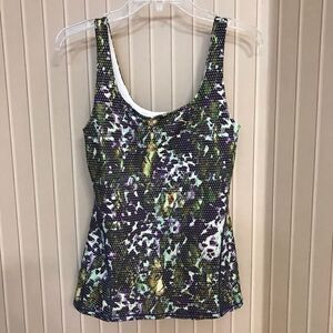 ⭐️Sale⭐️Lululemon Amala Floral Multicolor Tank Sz8
